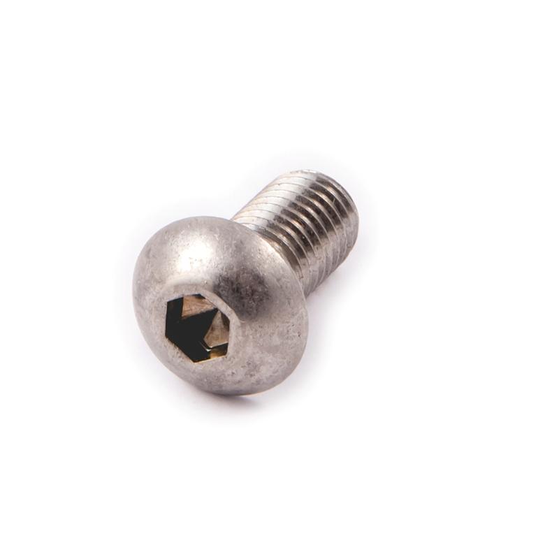 M3x16 A2 Stainless Steel Button Head Socket Screws - ISO7380
